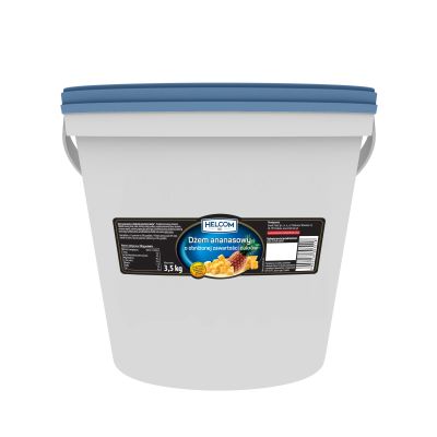 Pineapple jam reduced sugar, HELCOM, 3.5 kg